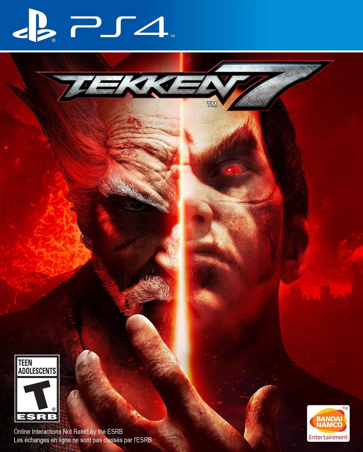Tekken 7 PS4 case cover