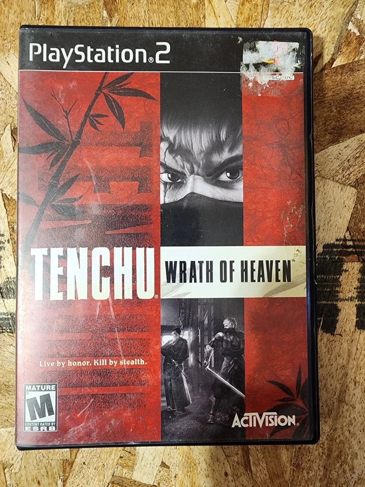 Tenchu: Wrath of Heaven (R1) (No Manual - Good Condition) - PS2 Video Game Software Activision