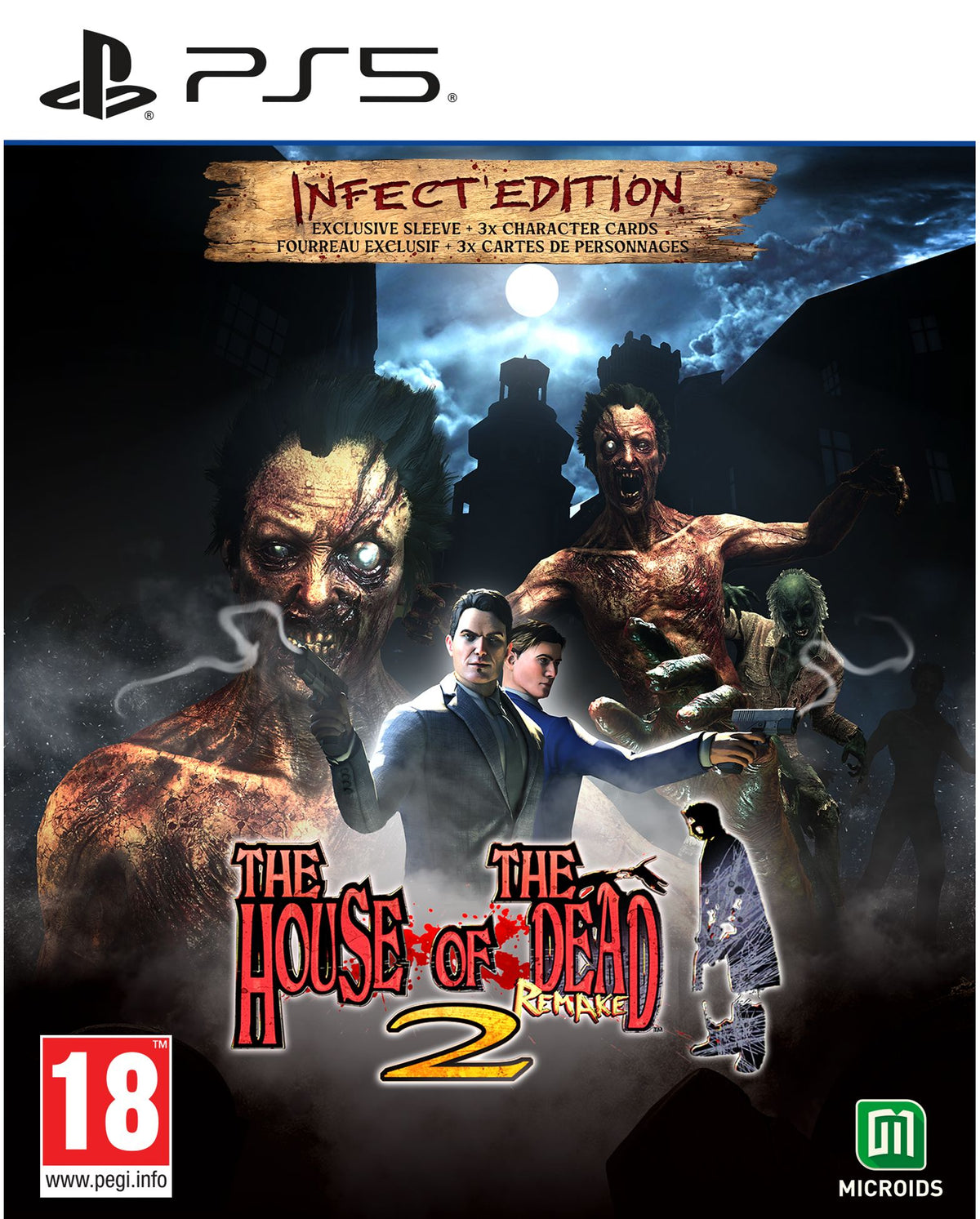 The House of the Dead 2: Remake Limited Edition PS5 box (The Game Collection UK)