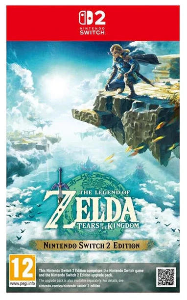 The Legend of Zelda: Tears of the Kingdom (R2) - Nintendo Switch 2 Video Game Software Nintendo