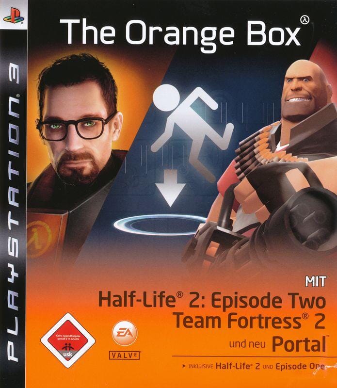 The Orange Box (R2) (very good condition- No manual) - PS3 Video Game Software Valve