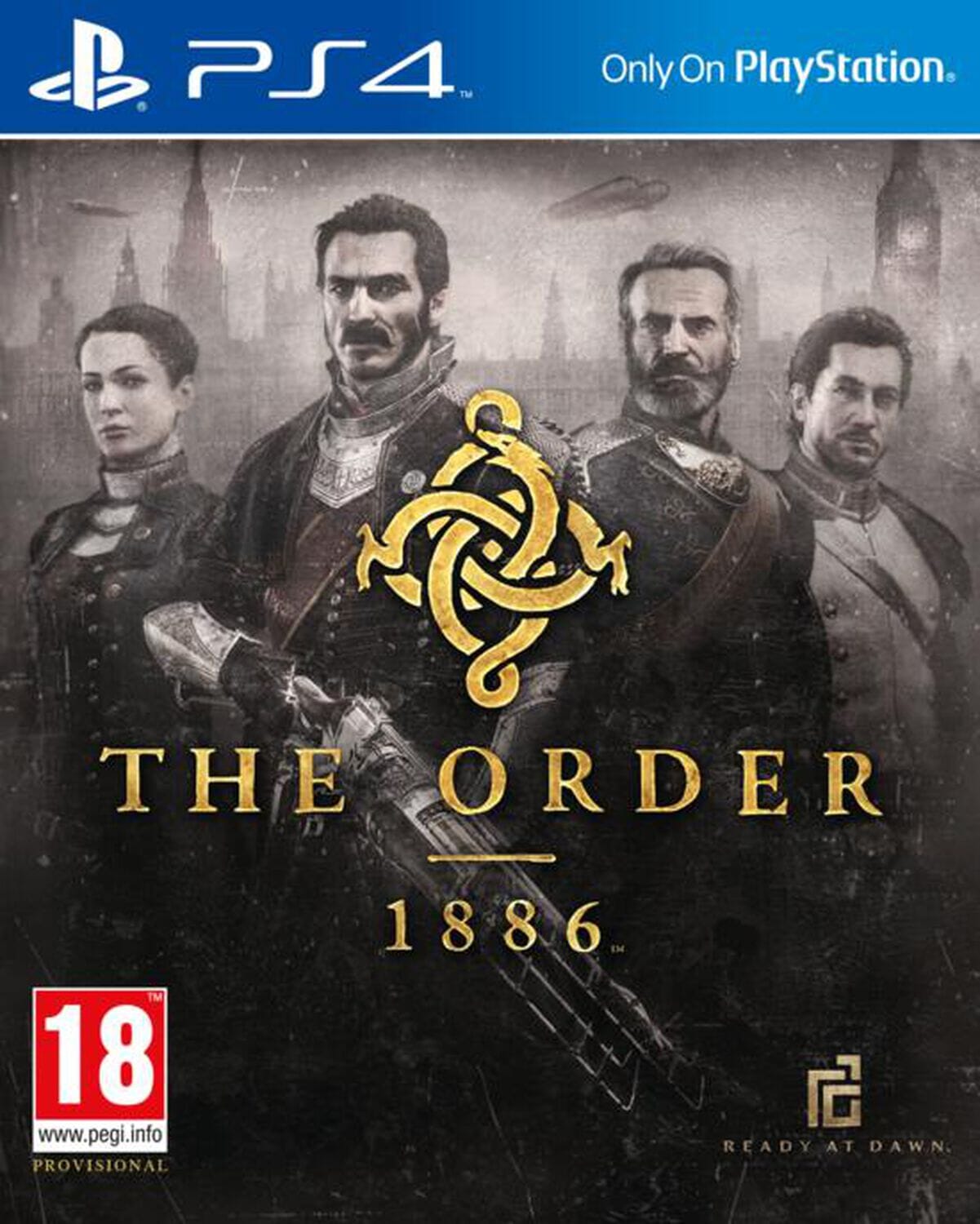 The Order: 1886 (R2) - PS4 cover