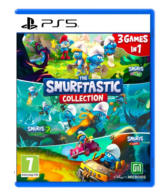 The Smurftastic Collection (R2) - PS5 Video Game Software Microïds