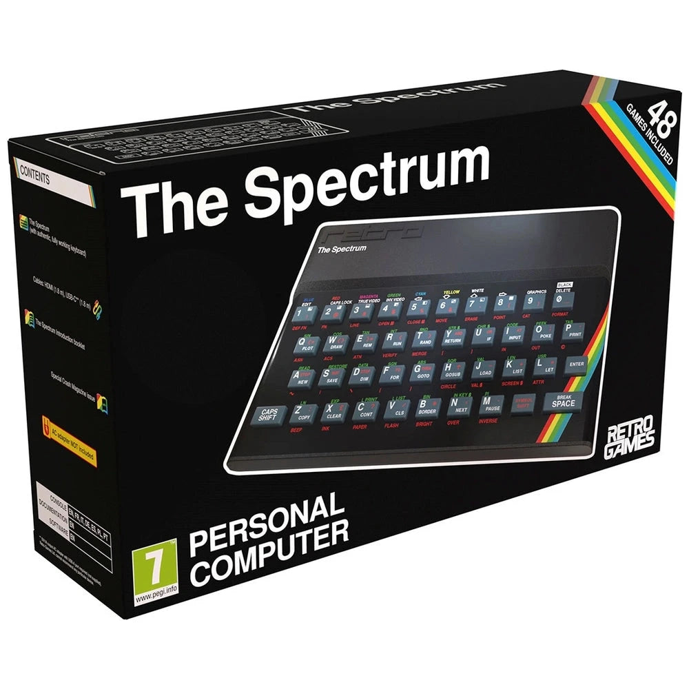 The Spectrum Personal Computer Video Game Consoles Retro Games