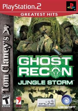 Tom Clancy's Ghost Recon Jungle Storm (R1) (Complete in Box - Very Good Condition) - PS2 Video Game Software Ubisoft
