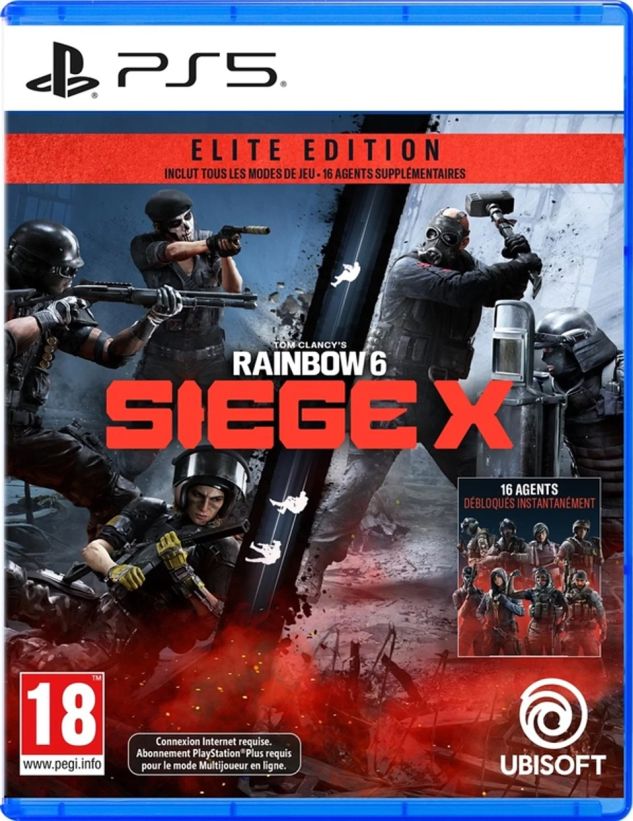 Tom Clancy's Rainbow Six Siege X Elite Edition (R2) - PS5 Video Game Software Ubisoft