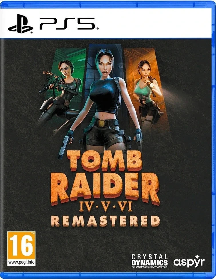 Tomb Raider IV-V-VI Remastered (R2) - PS5 Video Game Software Aspyr