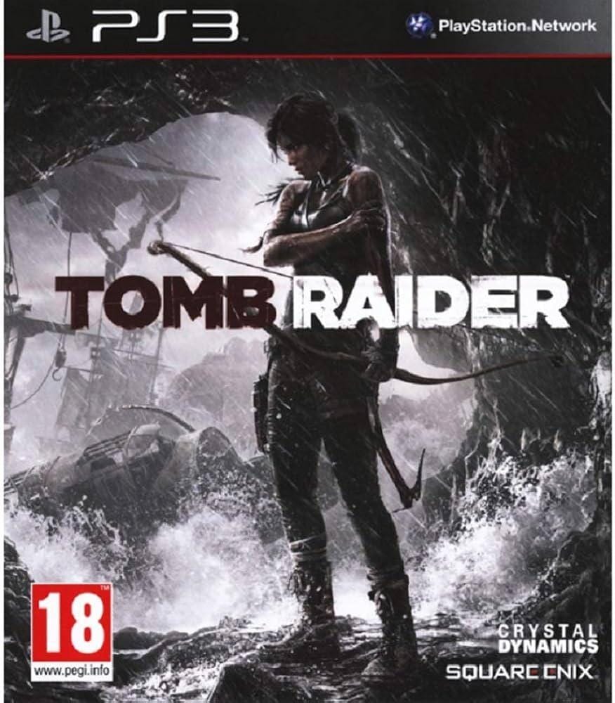 Tomb Raider (R2) (No manual - Good Condition) - PS3 Video Game Software Square Enix
