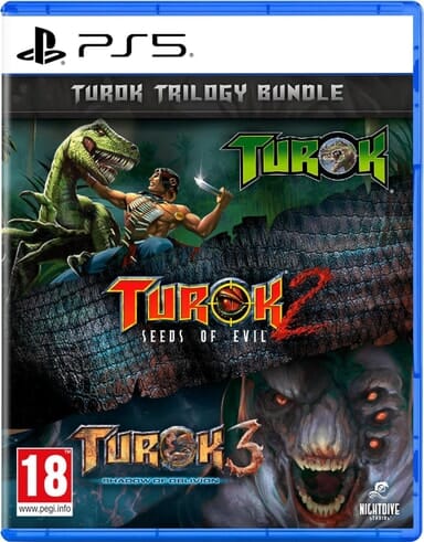 Turok Trilogy Bundle PS5 box