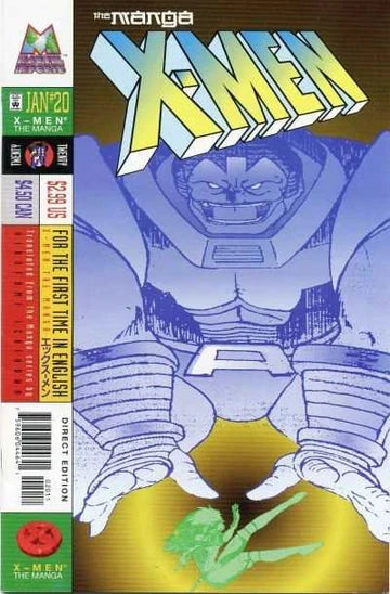 X-Men: The Manga #20 (1998) - Good Condition Comics Comics
