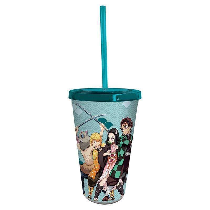 ABY CUP W/ STRAW: DEMON SLAYER- CREW Mugs ABYSTYLE