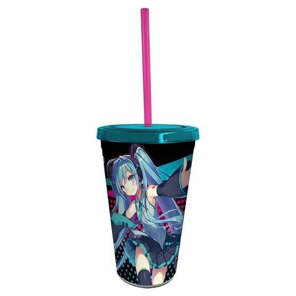 ABY CUP W/ STRAW: HATSUNE MIKU- HATSUNE MIKU Mugs ABYSTYLE