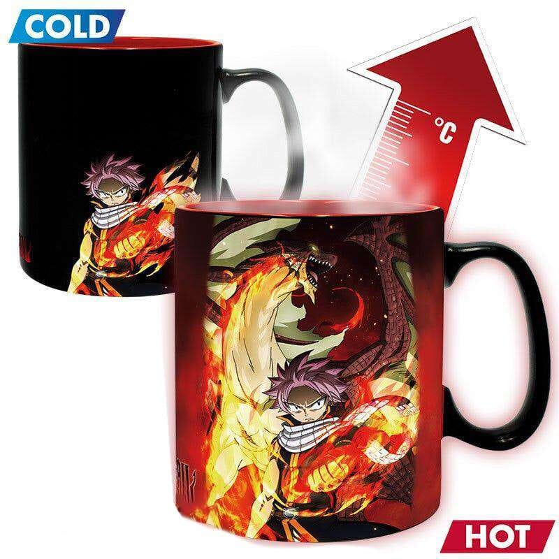 ABY HEAT REVEAL MUG: FAIRY TAIL- NATSU & LUCY Mugs ABYSTYLE