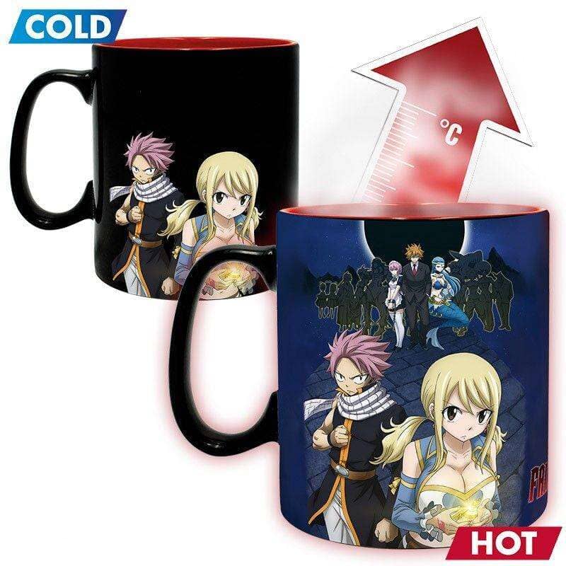 ABY HEAT REVEAL MUG: FAIRY TAIL- NATSU & LUCY Mugs ABYSTYLE