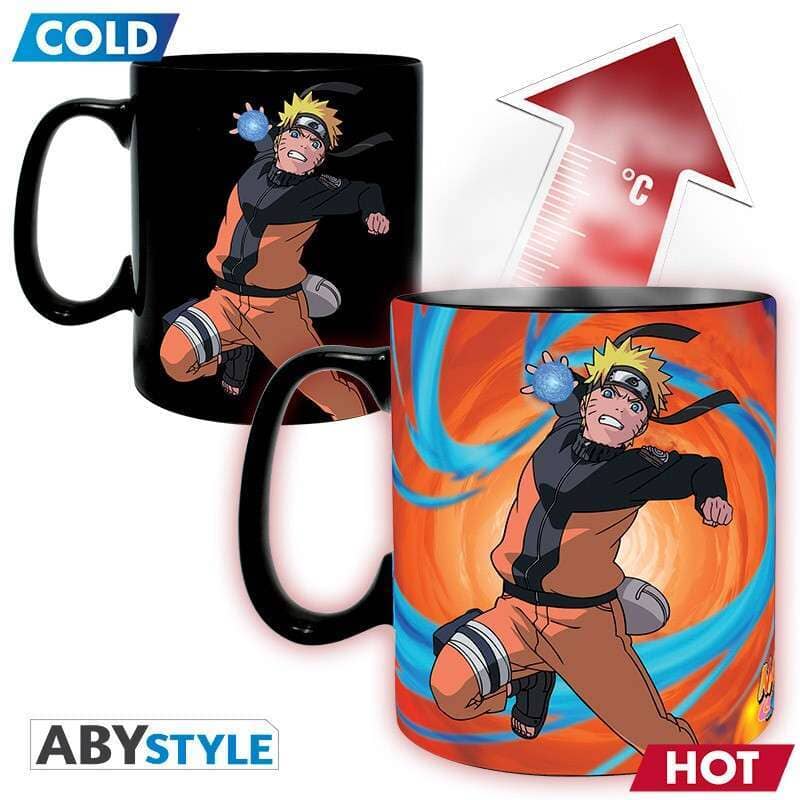 ABY HEAT REVEAL MUG: NARUTO- NARUTO SHIPPUDEN DUEL Mugs ABYSTYLE