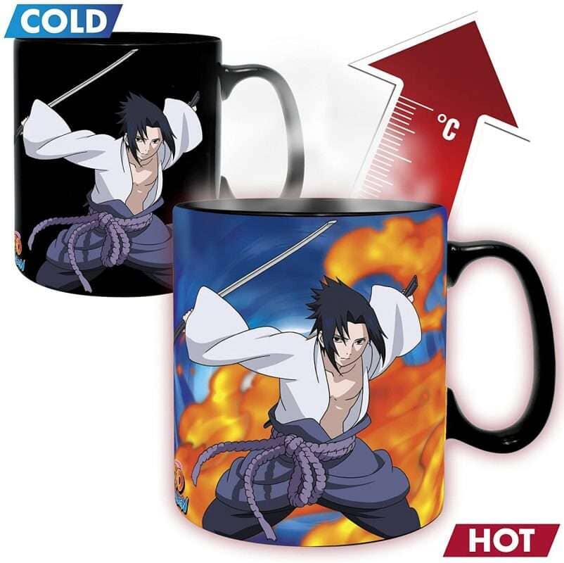 ABY HEAT REVEAL MUG: NARUTO- NARUTO SHIPPUDEN DUEL Mugs ABYSTYLE