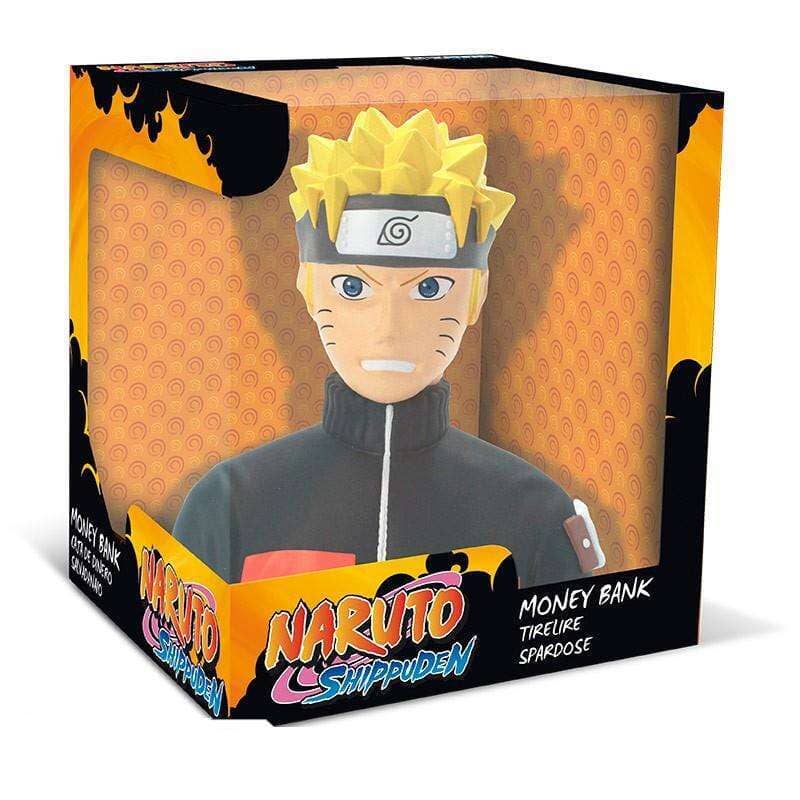 ABY MONEY BOX: NARUTO- NARUTO UZUMAKI Money Deposit Bags ABYSTYLE