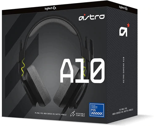 ASTRO Gaming A10 Gen 2 Headset - Black Headphones & Headsets Astro