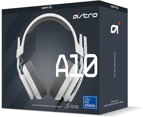 ASTRO Gaming A10 Gen 2 Headset - White Headphones & Headsets Astro