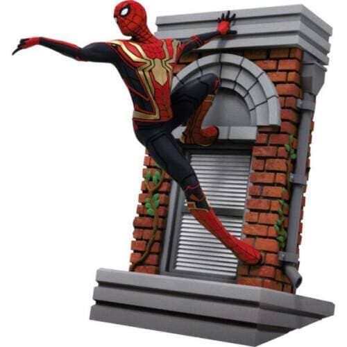 BKD: MARVEL- SPIDERMAN NO WAY HOME SPIDERMAN (UPGRADED SUIT) (DIORAMA STAGE) Video Game Console Accessories BEAST KINGDOM