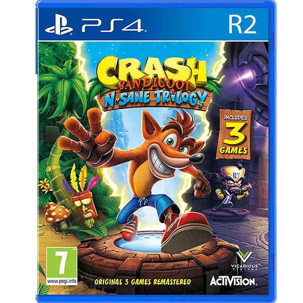 Crash Bandicoot N. Sane Trilogy (Arabic) - PlayStation 4, , Gamestore, Retro Games