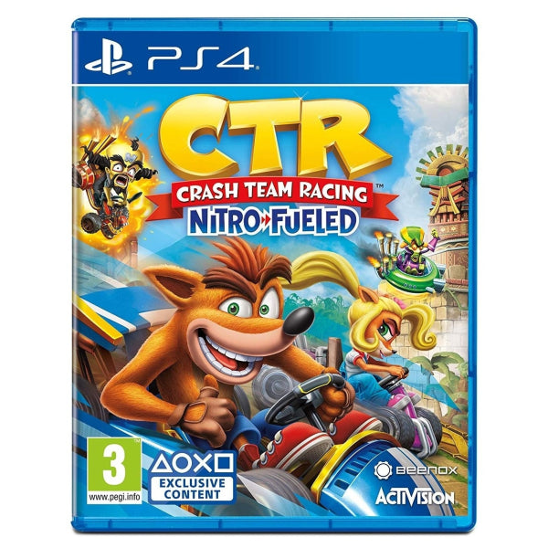 Crash Team Racing Nitro-Fueled (R2) - PS 4 Video Game Software Activision