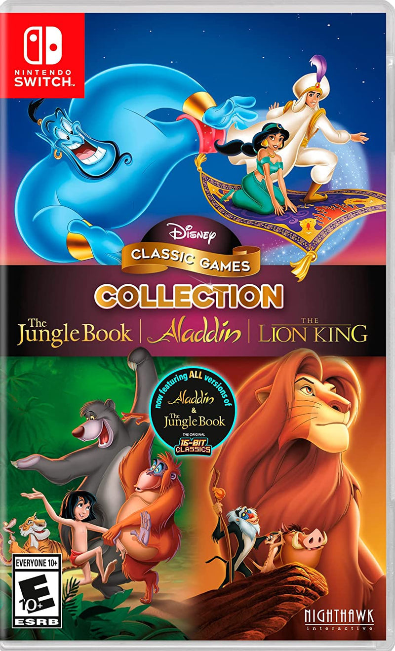 Disney Classic Games Collection (R1) - Nintendo Switch Video Game Software Nighthawk