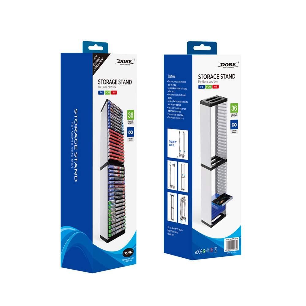 DOBE Game Storage Stand (36 Gaming Discs)