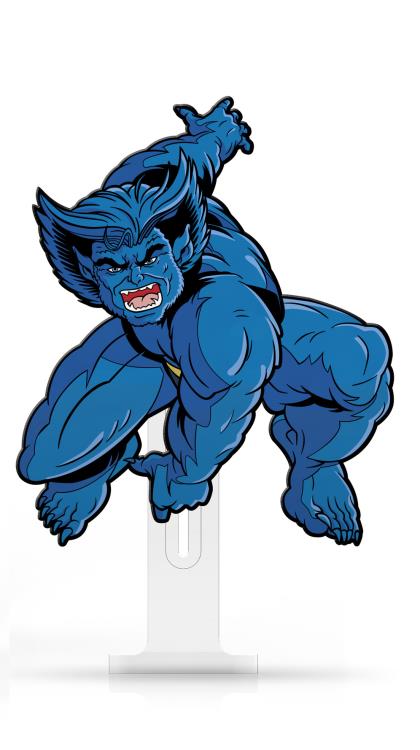 FiGPiN Beast (640) Marvel X-MEN Animated Collectible Pin Video Game Console Accessories FiGPiN