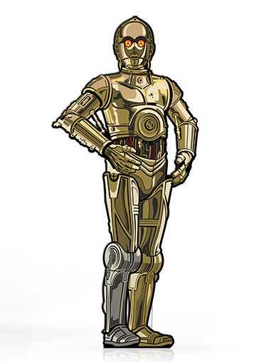 FiGPiN C-3PO (752) Star Wars A New Hope Collectible Pin Video Game Console Accessories FiGPiN
