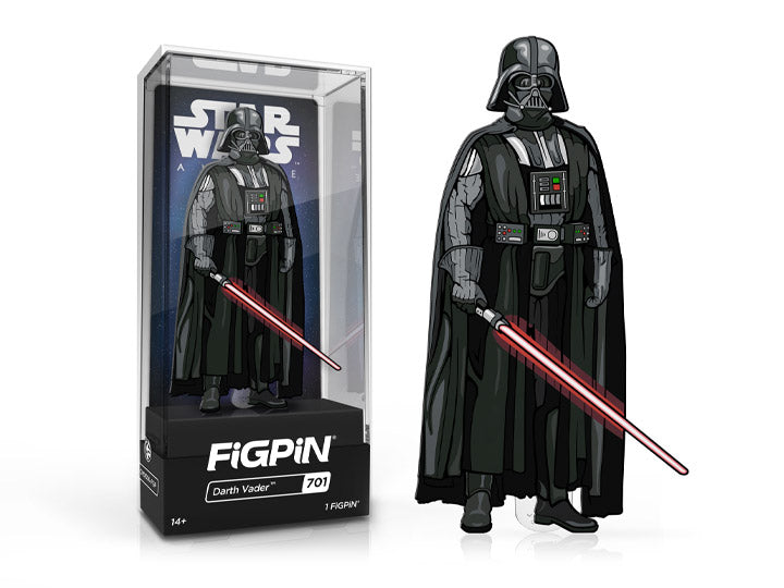 FiGPiN Darth Vader (701) Star Wars A New Hope Collectible Pin Video Game Console Accessories FiGPiN