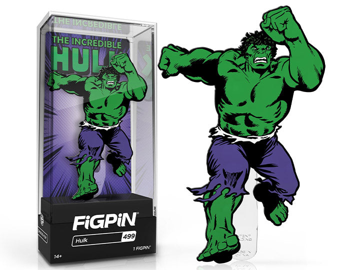 FiGPiN Hulk (499) Marvel Classic Collectible Pin Video Game Console Accessories FiGPiN
