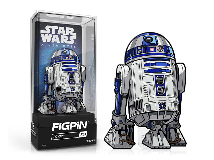 FiGPiN R2-D2 (751) Star Wars A New Hope Collectible Pin Video Game Console Accessories FiGPiN