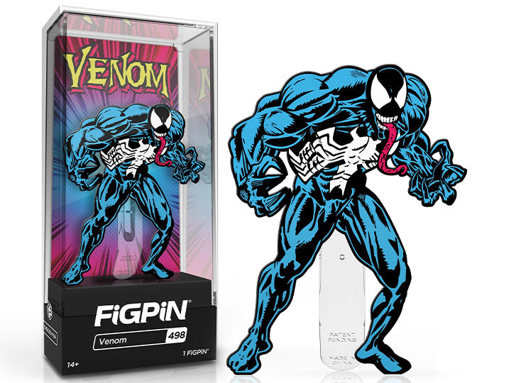 FiGPiN Venom (498) Marvel Classic Collectible Pin Video Game Console Accessories FiGPiN