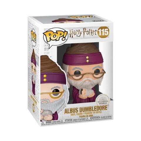 Funko Pop! Movies: Harry Potter - Dumbledore w/Baby Harry Collectibles Funko