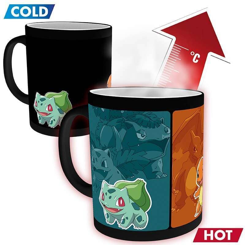 GBE HEAT REVEAL MUG: POKEMON- EVOLVE Mugs GB EYE