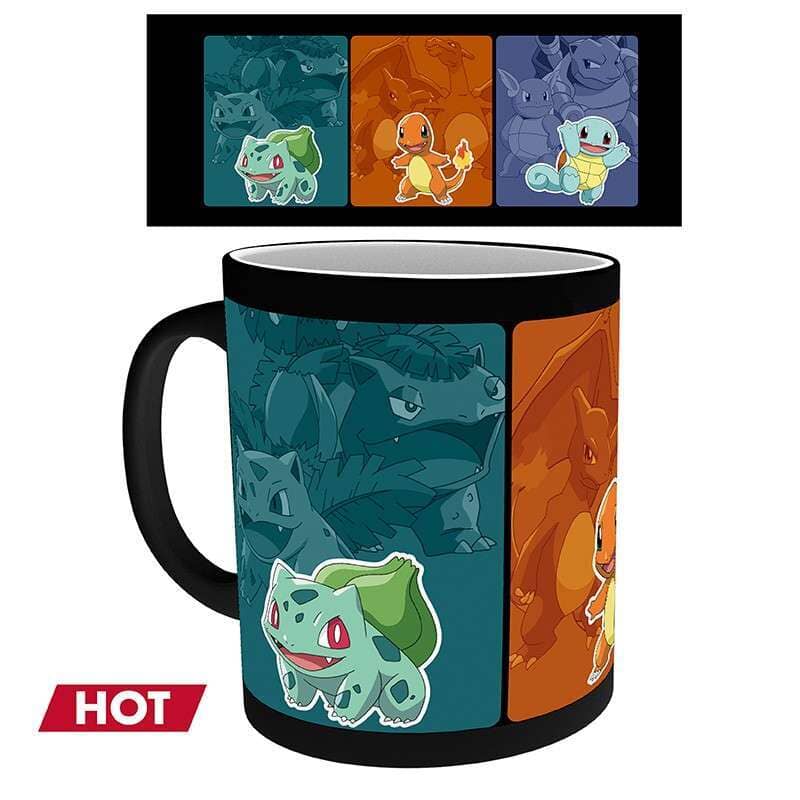GBE HEAT REVEAL MUG: POKEMON- EVOLVE Mugs GB EYE