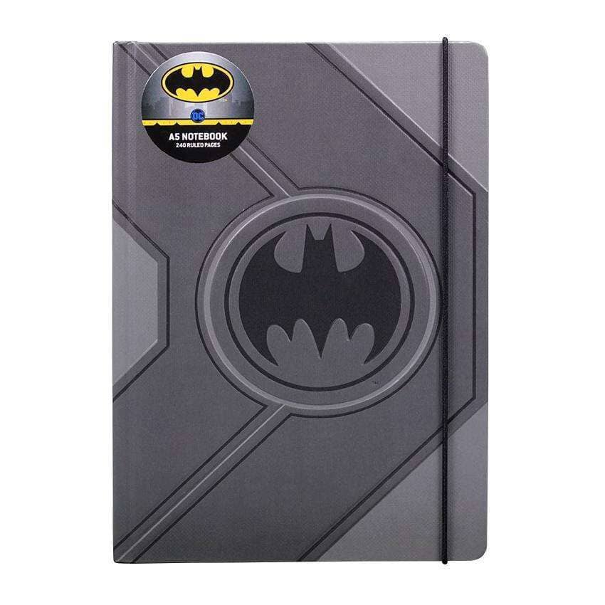 HMB NOTEBOOK: DC COMICS- BATMAN (BLACK LOGO) (A5) Notebooks & Notepads HMB