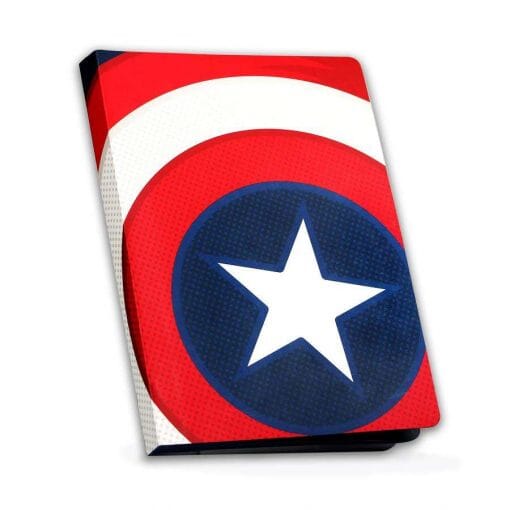 HMB NOTEBOOK: MARVEL- CAPTAIN AMERICA (SHIELD) Notebooks & Notepads HMB