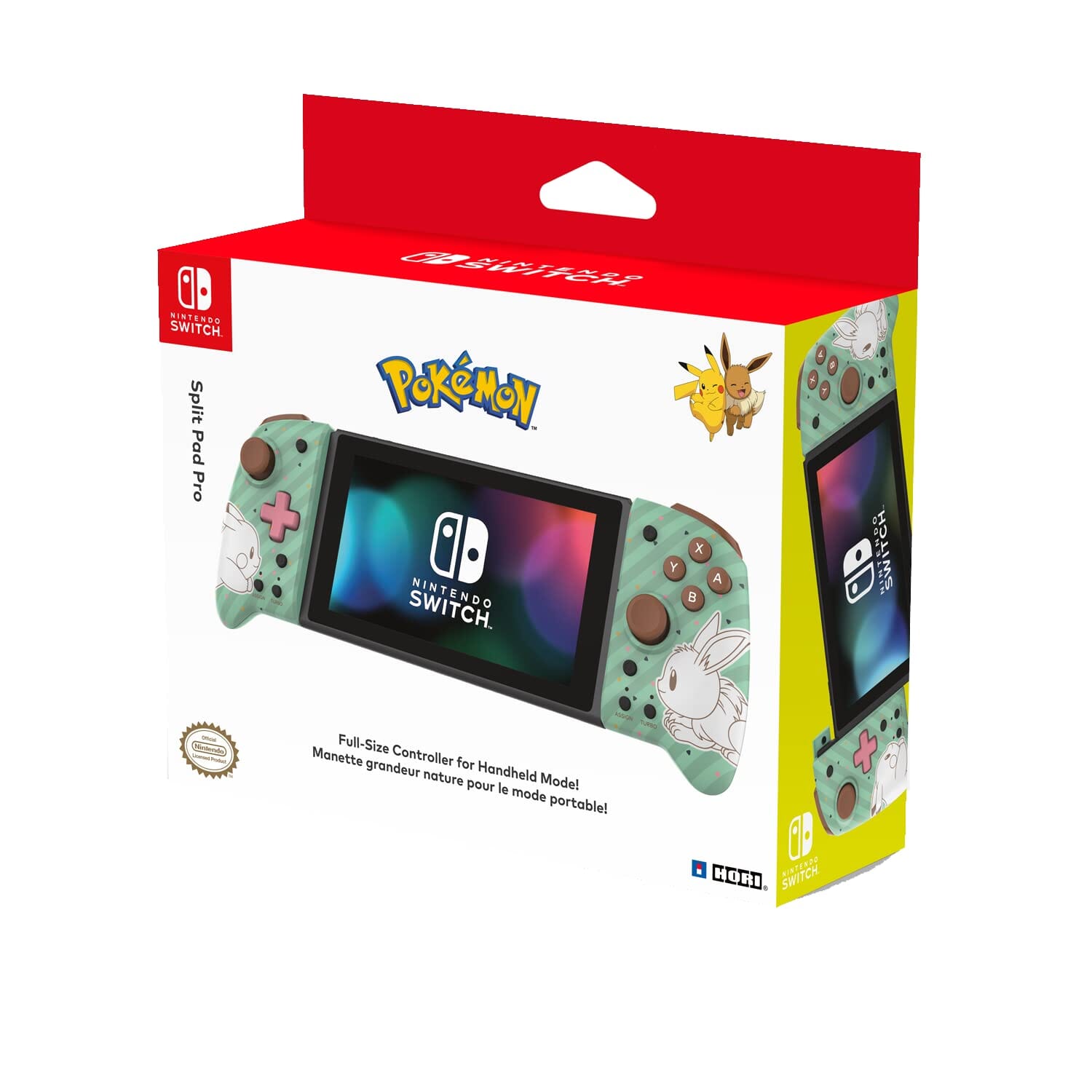 HORI Nintendo Switch Split Pad Pro - Pikachu & Eevee Game Controllers HORI