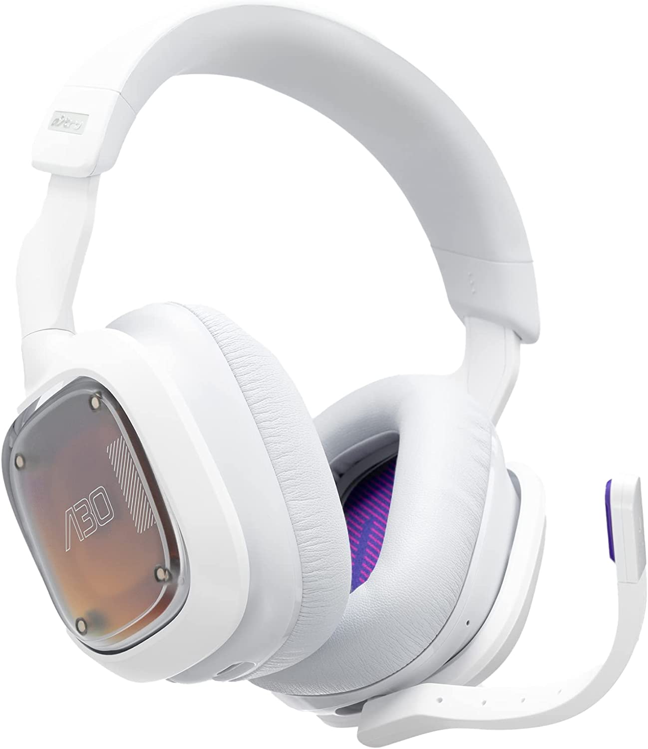 Logitech G Astro A30 LIGHTSPEED Wireless Gaming Headset for PS5, PS4, Nintendo Switch, XBOX, PC and Android - White Headphones & Headsets Astro