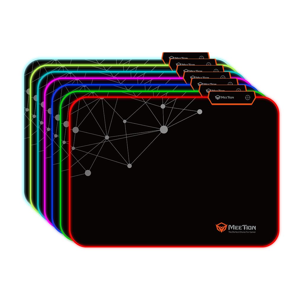 Meetion Rubber Led RGB Gaming Mouse Pad PD120 Mouse Pads Meetion