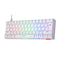 Meetion Wired 60% Mini Mechanical Keyboard MK005 English & Arabic - White Keyboards Meetion 