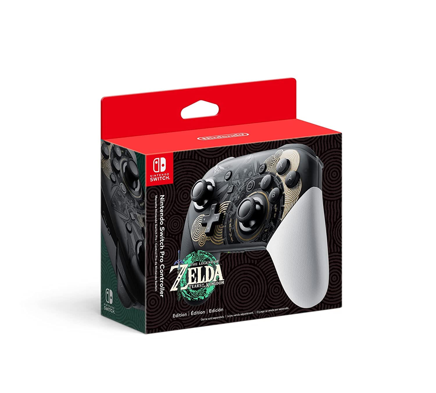 Nintendo Switch Pro Controller - The Legend of Zelda: Tears of the Kingdom Edition Game Controllers Nintendo