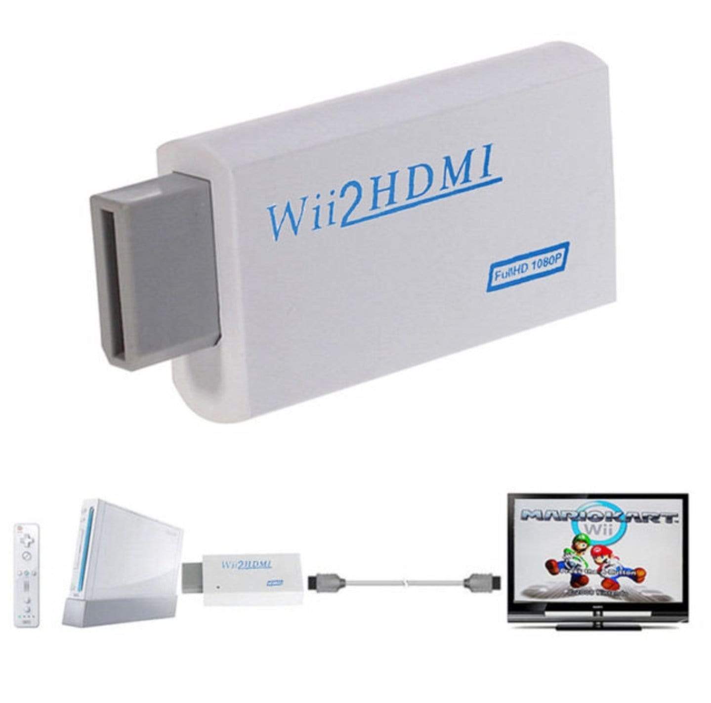 Nintendo Wii HDMI Adapter, , Old Retro Games, Retro Games
