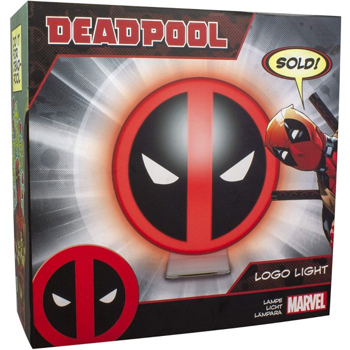 Paladone Deadpool Logo Light V2 Video Game Console Accessories Paladone