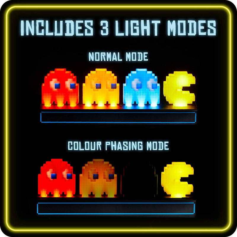 Paladone Pac Man and Ghosts Light Video Game Console Accessories Paladone 