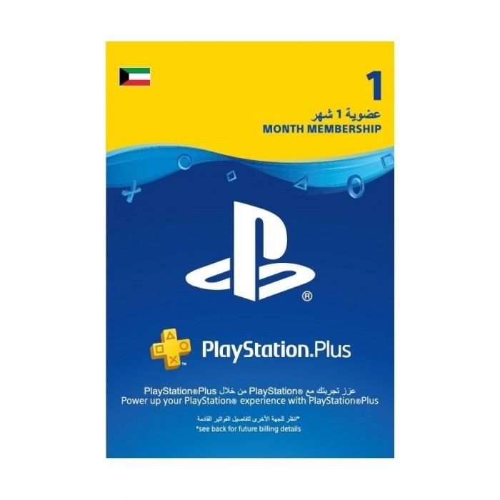PlayStation Plus 1 Month Membership Digital Code KW Deliver in Whatsapp Retro Games