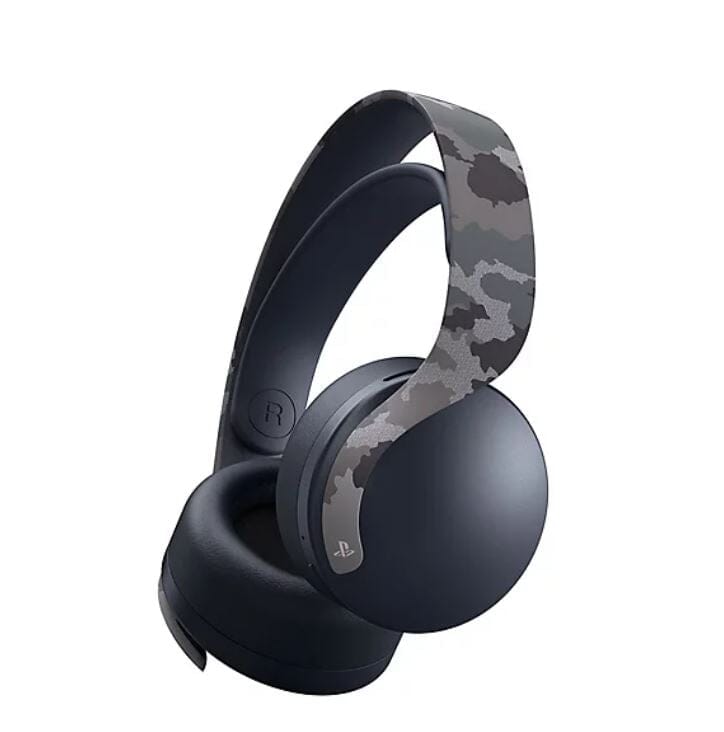 PlayStation PULSE 3D™ Wireless Headset Gray Camouflage Retro Games