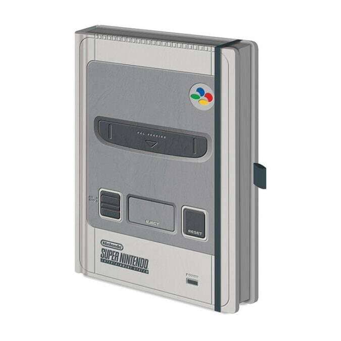 PMD NOTEBOOK: NINTENDO- SNES Video Game Console Accessories Pyramid